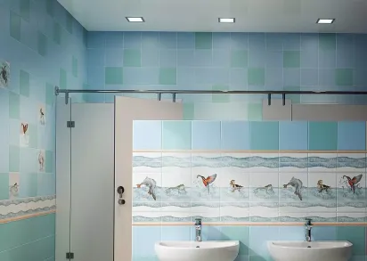 Плитка VT/A452/5009	Декор Чудо-озеро 2 20x20