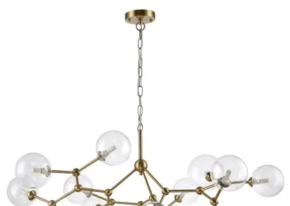 Подвесная люстра Crystal Lux Maximo SP15 Bronze