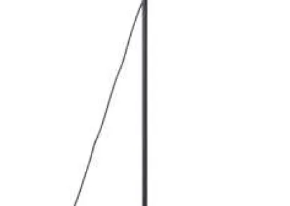 Торшер Vitaluce Шани black V3016-1/3P