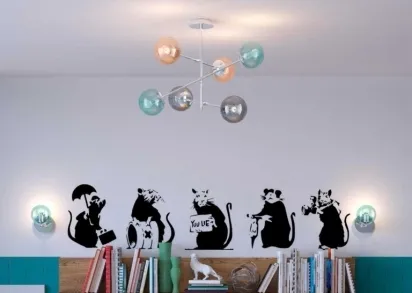 Бра Lumion Moderni Sierra 4454/1WT