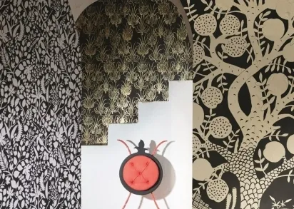 Обои Christian Lacroix Paradis Barbares PCL7027-04