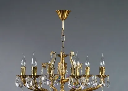 Подвесная люстра Ambiente Ferro 8828/6 AB Tear Drop