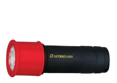 Ручной светодиодный фонарь Ultraflash Active от батареек 98х30 35 лм LED15001-A 10479