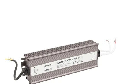 Блок питания Apeyron 12V 200W IP67 16,7A 03-107
