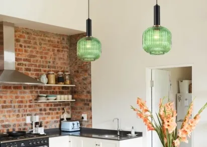 Подвесной светильник Eurosvet 50182/1 зеленый