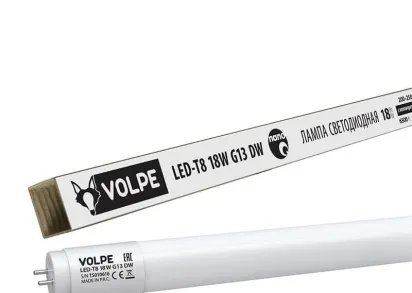 Лампа светодиодная G13 18W 6500K матовая LED-T8-18W/DW/G13/FR/FIX/N UL-00001457