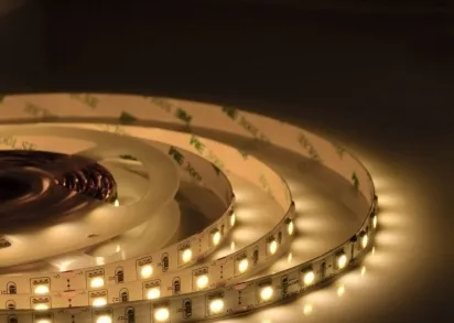 Светодиодная лента Apeyron 14,4W/m 60LED/m 5050SMD теплый белый 1M 10-68