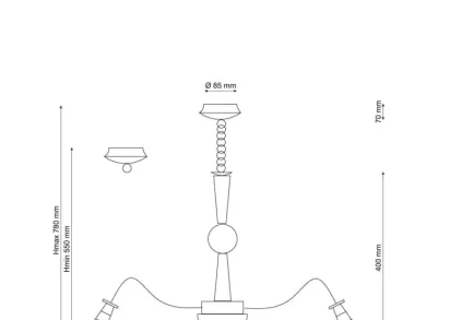 Подвесная люстра Lucia Tucci Natura 071.12 LED