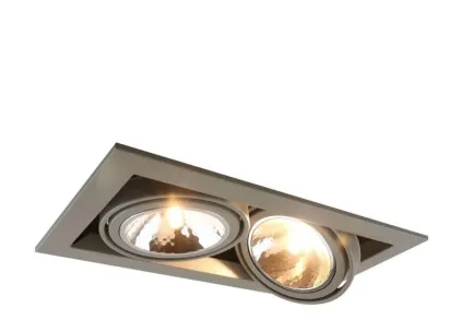 Встраиваемый светильник Arte Lamp Cardani Semplice A5949PL-2GY