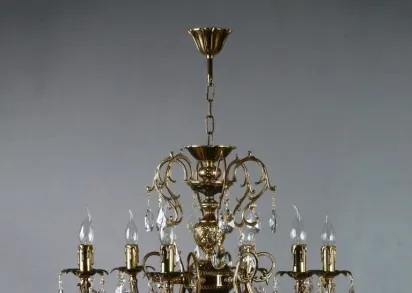 Подвесная люстра Ambiente Alicante 8888/6 PB Tear drop