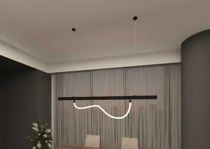 Фиксатор трекового светильника Denkirs Smart Ray DK8064-BK