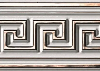 Плитка 5662 ASEK Marvel Greca Gold 7.8x30.5