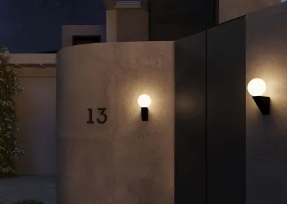 Уличный настенный светильник Elektrostandard Gravity 35003/U черный a062886