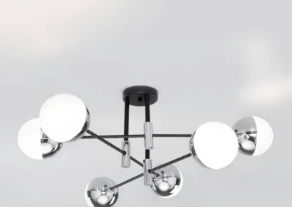Потолочная люстра Eurosvet Nuvola 70129/6 хром