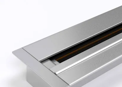 Встраиваемый однофазный шинопровод с вводом питания и заглушкой Elektrostandard TRLM-1-200-CH a050161