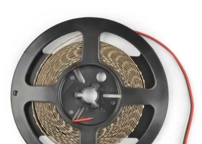 Светодиодная лента Uniel 17W/m 180LED/m 2835SMD теплый белый 5M ULS-2835-180LED/m-10mm-IP20-DC24V-17W/m-5M-3000K UL-00007642