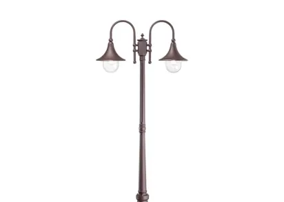 Садово-парковый светильник Ideal Lux Cima PT2 Coffee 246840