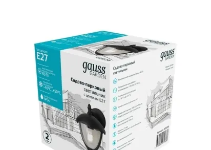 Уличный настенный светильник Gauss Aura GD028