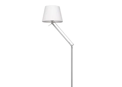 Торшер Uniel UML-T500 E27 SILVER/WHITE UL-00010181