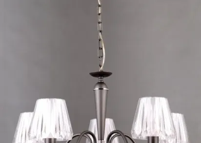 Подвесная люстра Elvan LU-38432/5-E14-Kf+Cl