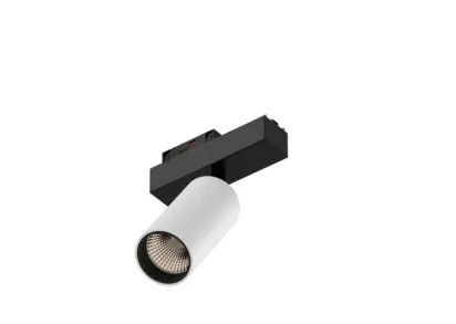 Трековый светодиодный светильник 6063 TrackLine Focus (RAL9003+B/D55/120mm — 4K/10W/38deg) 0625106