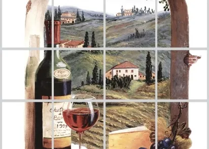 Плитка 15.1(373) Arch панно из 20-ти плиток 40x50