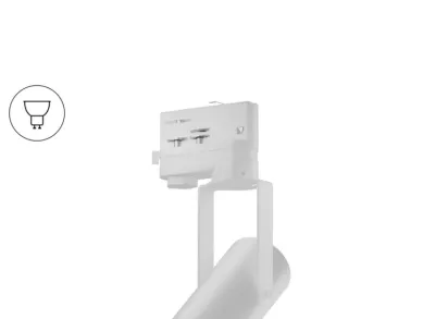 Трековый светильник 6063 Trunk Clip TR4 (RAL9003/D55 — GU10) 0720501