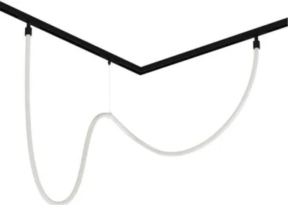 Трековый светодиодный светильник Arte Lamp Loop A4910PL-1WH