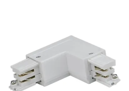 Соединитель для шинопроводов L-образный внешний Uniel UBX-A21 White 09762