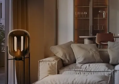 Торшер Loft IT Oda 10195F/1400 Smoke