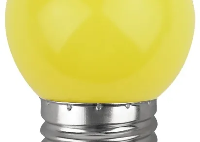 Лампа светодиодная ЭРА E27 1W 3000K желтая ERAYL45-E27 Б0049576