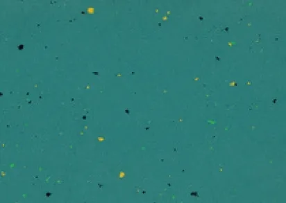 Gerflor Lino Art 0023 Blue Turquoise