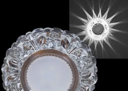 Встраиваемый светильник Reluce 42204-9.0-001PL MR16+LED3W CL