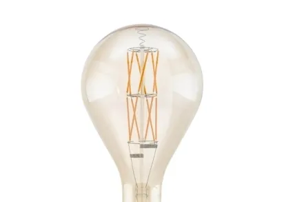 Лампа светодиодная филаментная диммируемая Eglo E27 8W 2100К янтарь 11686