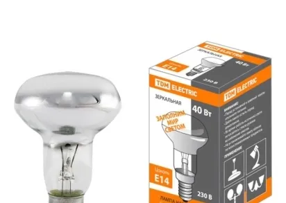Лампа накаливания TDM Electric Е14 60W зеркальная SQ0332-0028