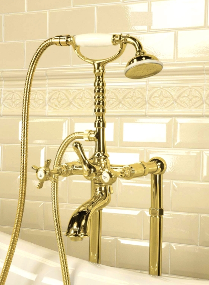 Плитка ADCO5192 Ang Moldura Italiana PB N3 C/C Marfil 5x2.3