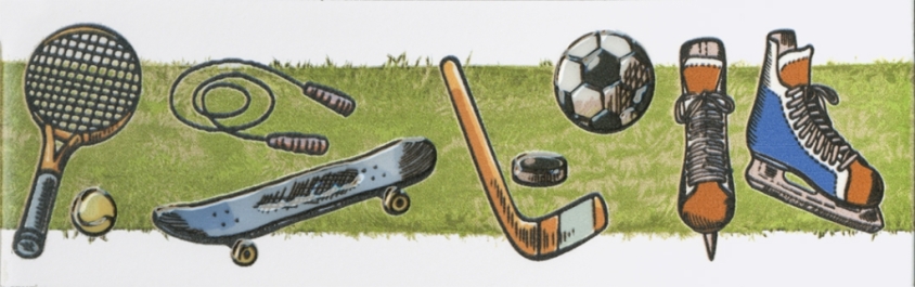 Плитка OS/A255/5009 Бордюр Веселые старты 20x6,3