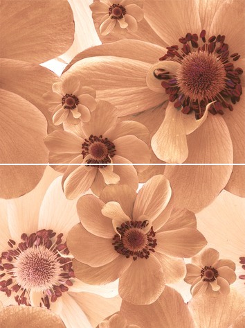 Плитка Pastel Панно P2-3D124 30х40 (комплект 2шт)